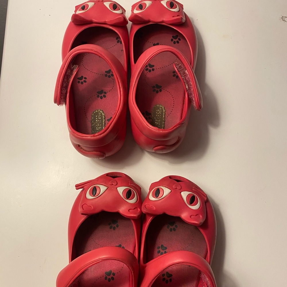 Mini Melissa pink cats